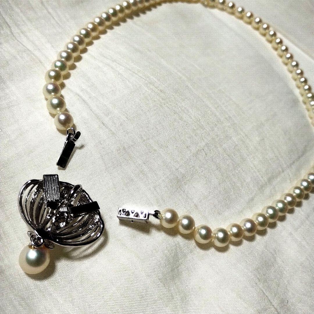 あこや真珠ネックレス　アコヤ貝