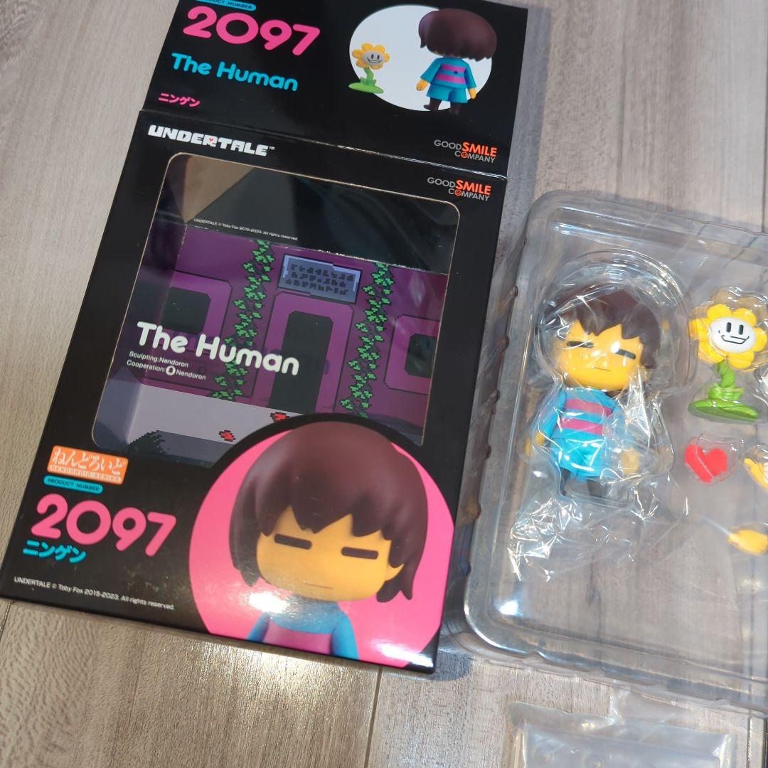 ■　undertale　ニンゲン　アンダーテール　ねんどろいど　フィギュア