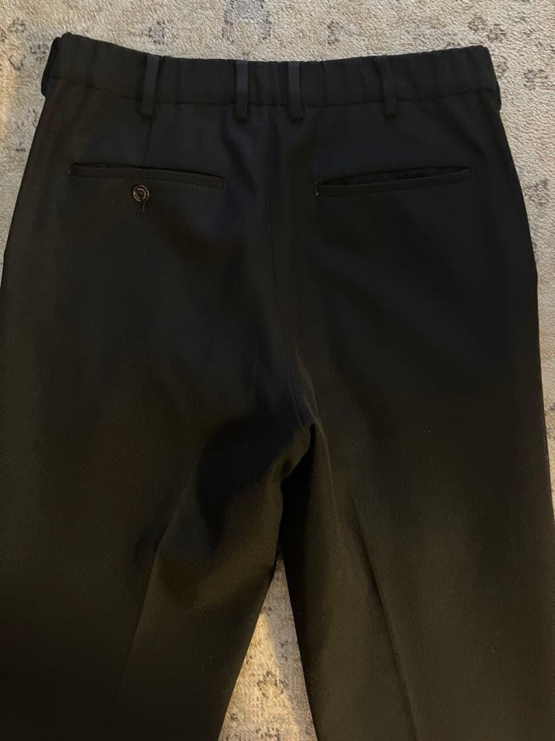 マーカウェア　ペグトップ　オーガニックウールサバイバルクロス　ブラック　サイズ1