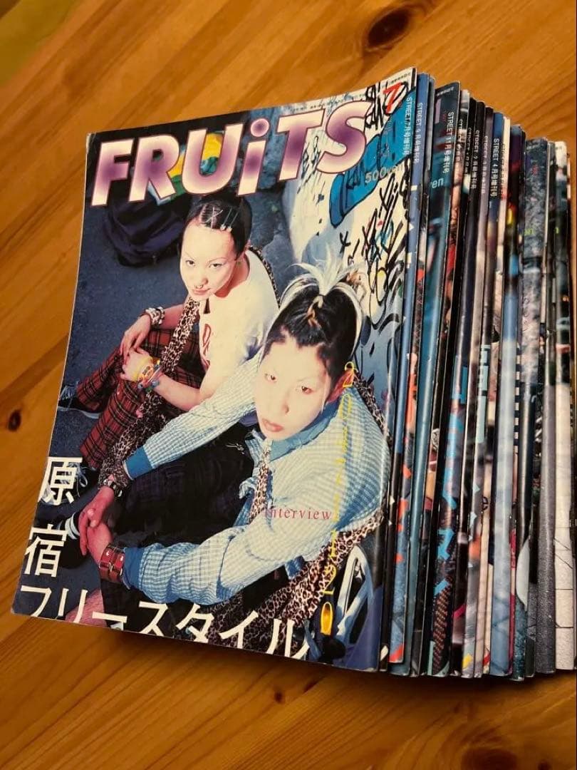雑誌　FRUiTS 19冊セット　vol.1〜19
