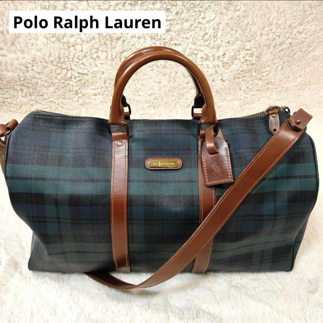 【美品】Polo Ralph Lauren ボストンバッグ