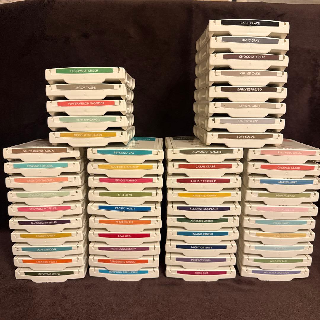 スタンピンアップ カラーキャディ　＋　インク53色