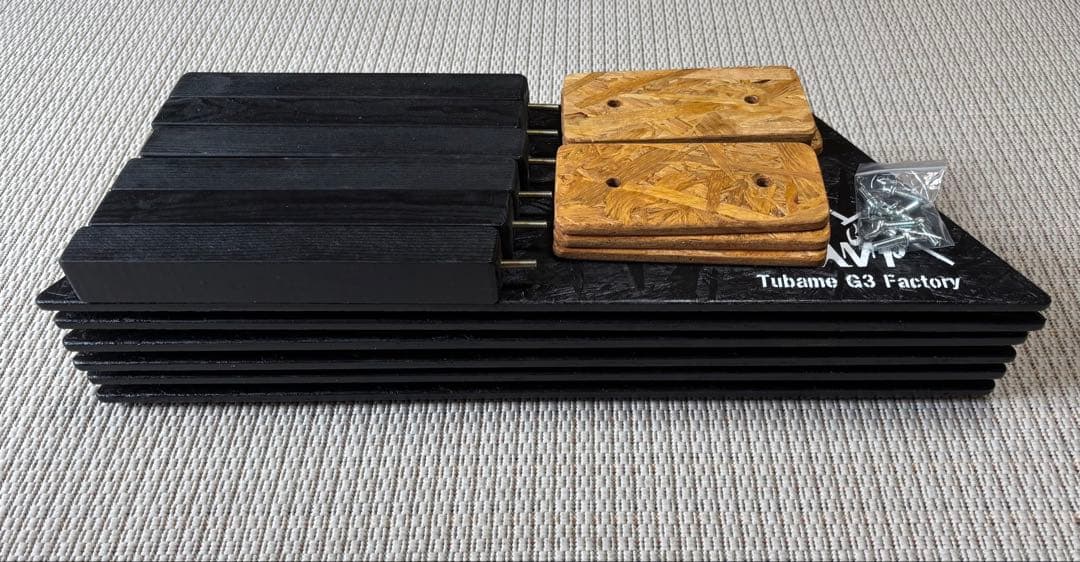 swd出品！　ヘキサテーブル65ブラック　FH65b