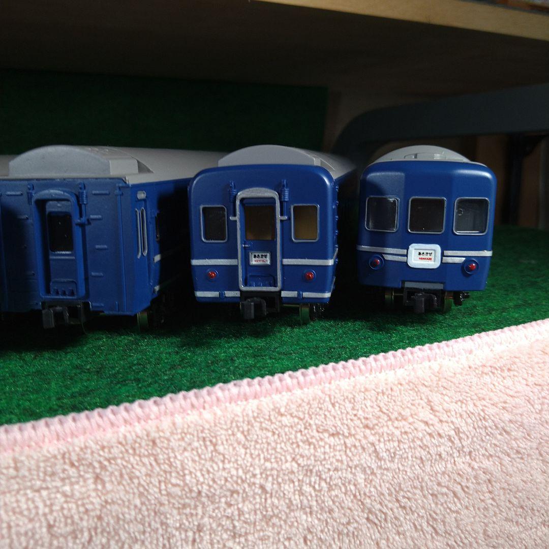 HOゲージ1/80 アリイ24系25形組立塗装走行化7両