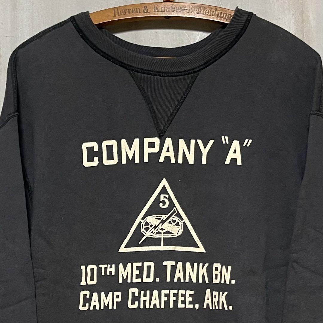 WAREHOUSE 両V スウェット ヴィンテージ 40s 40 ブラック