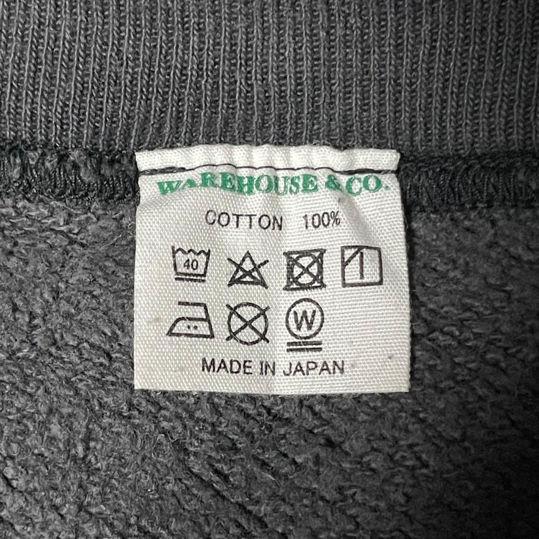 WAREHOUSE 両V スウェット ヴィンテージ 40s 40 ブラック