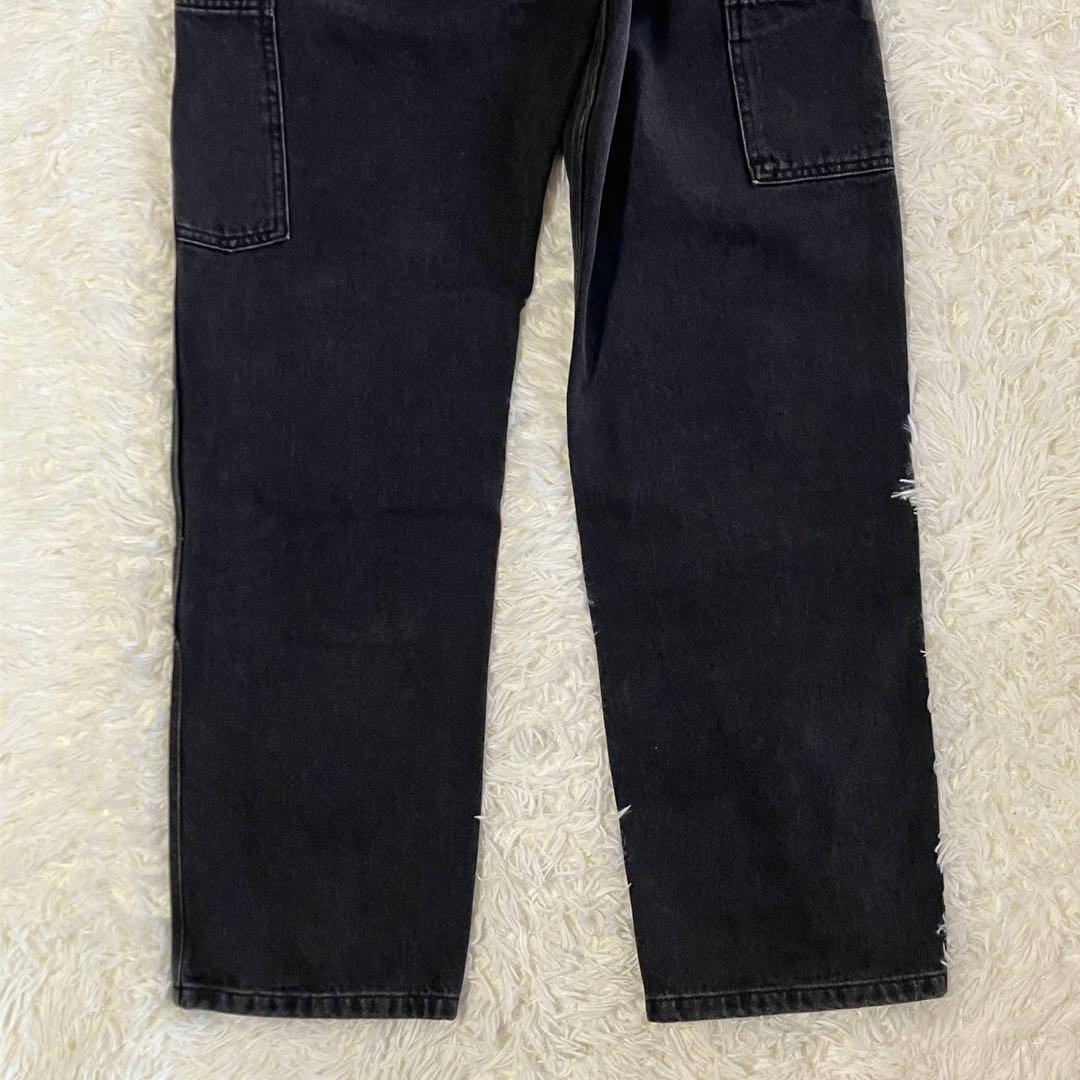 新品未使用 Carhartt WIP ダブルニー ブラック デニムパンツ 28