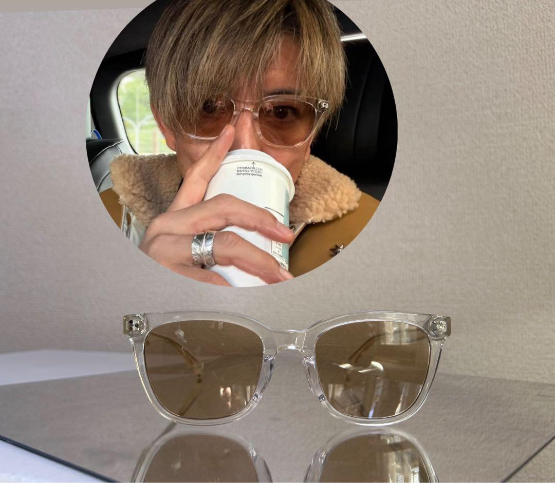 最高のかけ心地。木村拓哉　owndays サングラス　クリアグレー