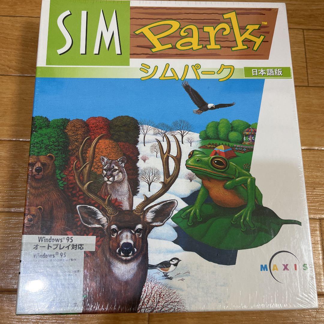 新品未開封　シムパーク　日本語版　PCゲーム