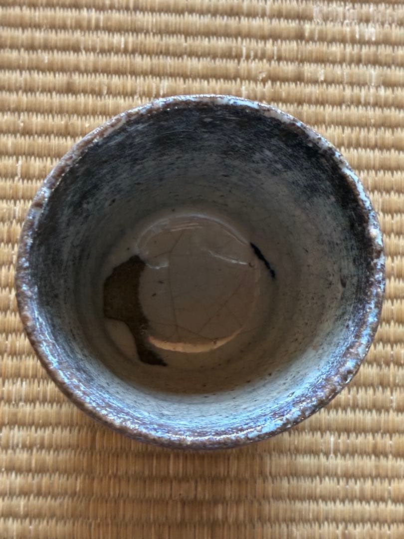 ハ*レ様 中川自然坊　斑唐津　ぐい呑み