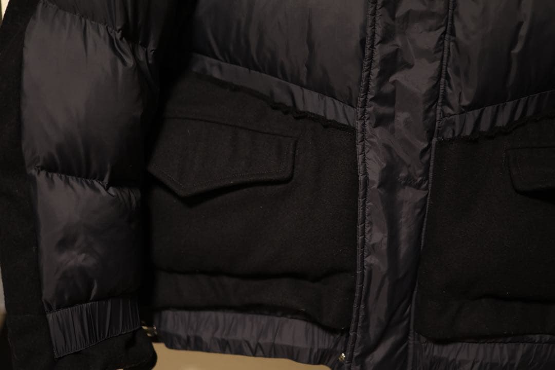 Nike x Sacai コラボ ダウンジャケット CT3269-010Mサイズ