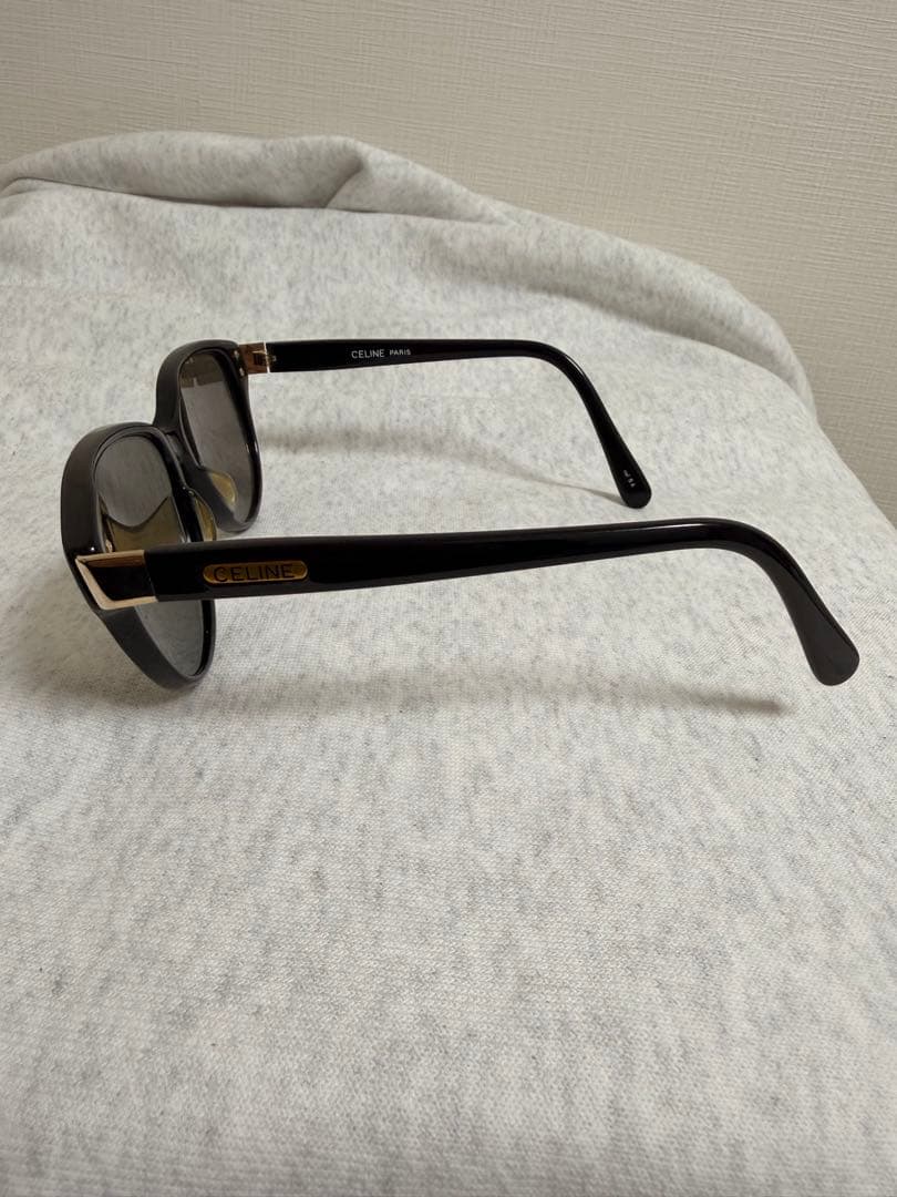 片*中様 CELINE PARIS サングラス ブラック CLF-283 ケース