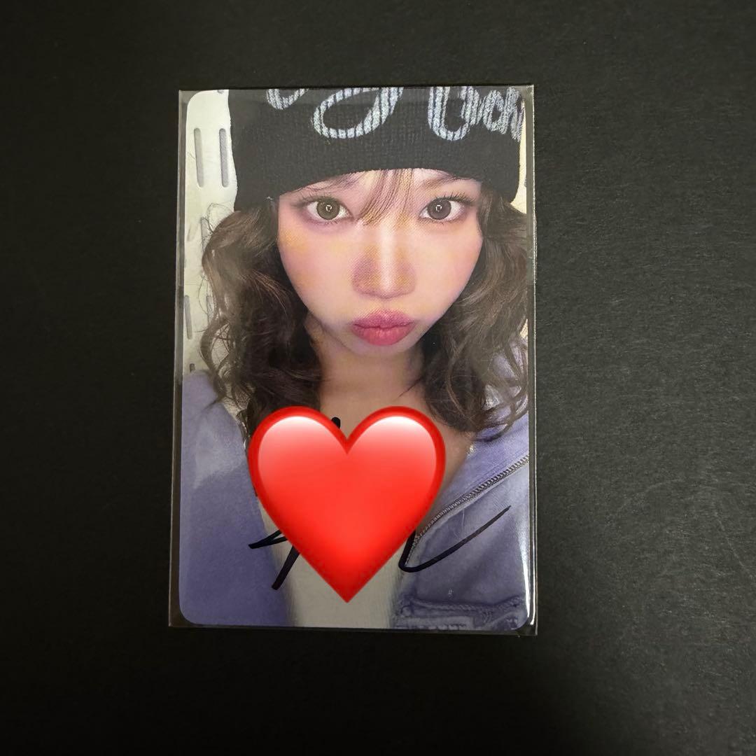 LE SSERAFIM チェウォン 直筆サイン入り ラキドロ トレカ