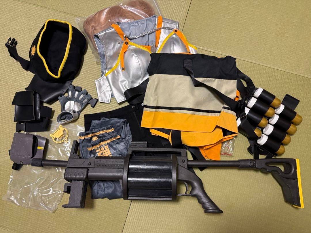 NIKKE アニス コスプレ衣装　武器・ウィッグセット