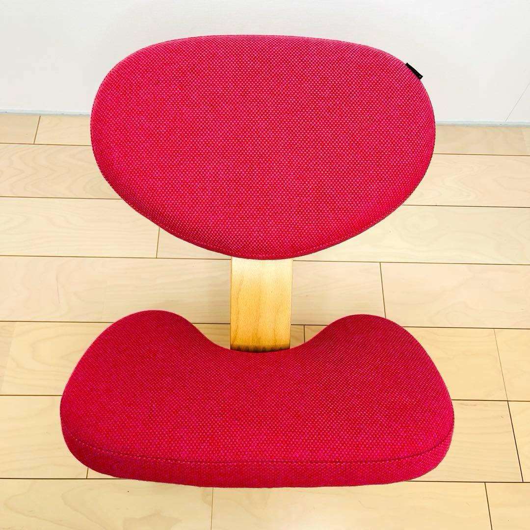 美品　Rybo リボ　 バランスチェア バランスイージー ピンク