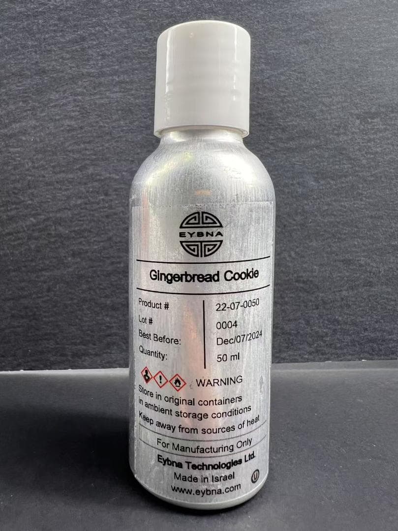 Eybna 510 CBD CBN CBG 10ml ジンジャーブレッドクッキー