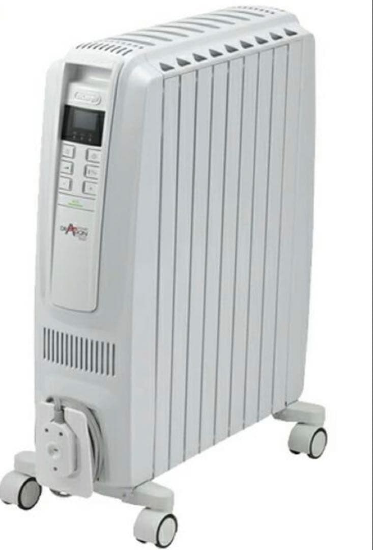 デロンギ ドラゴンデジタル スマートオイルヒーター QSD0915-WH i1※