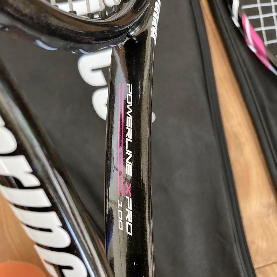 【新品】プリンステニスラケット2個とウィルソンのバックSET