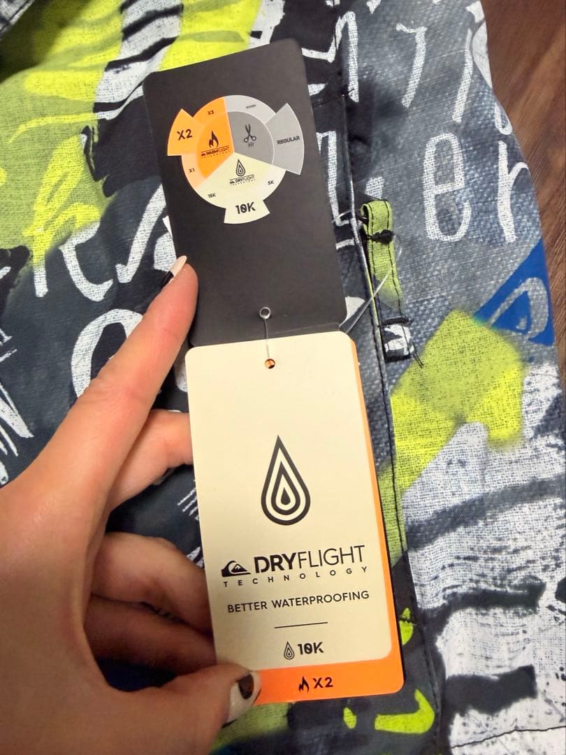 新品 クイックシルバー キッズ スノー ウェア 150cm