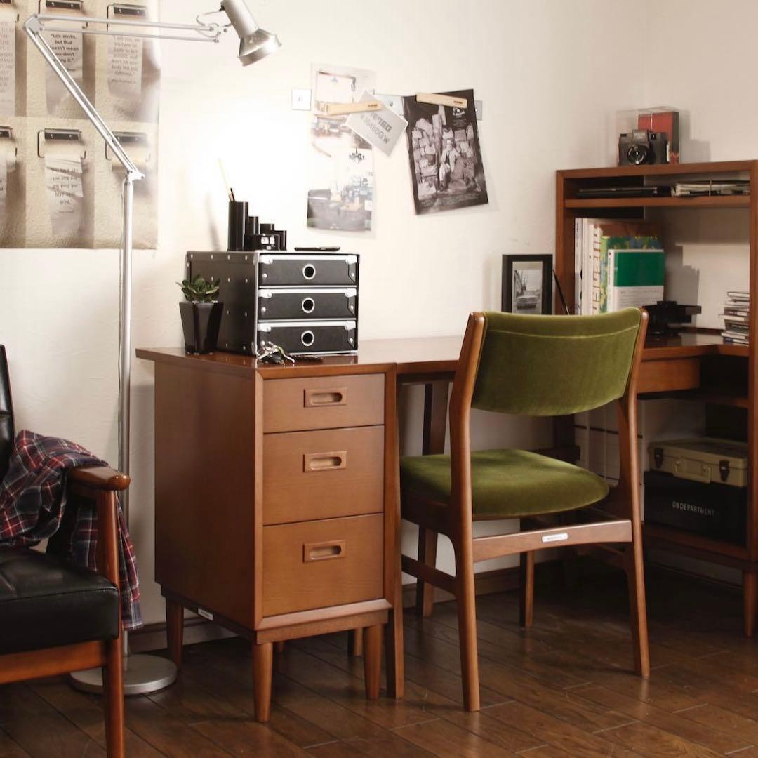 お値下げ中❗️美品カリモク60+チェスト karimoku デスクサイド 引き出し