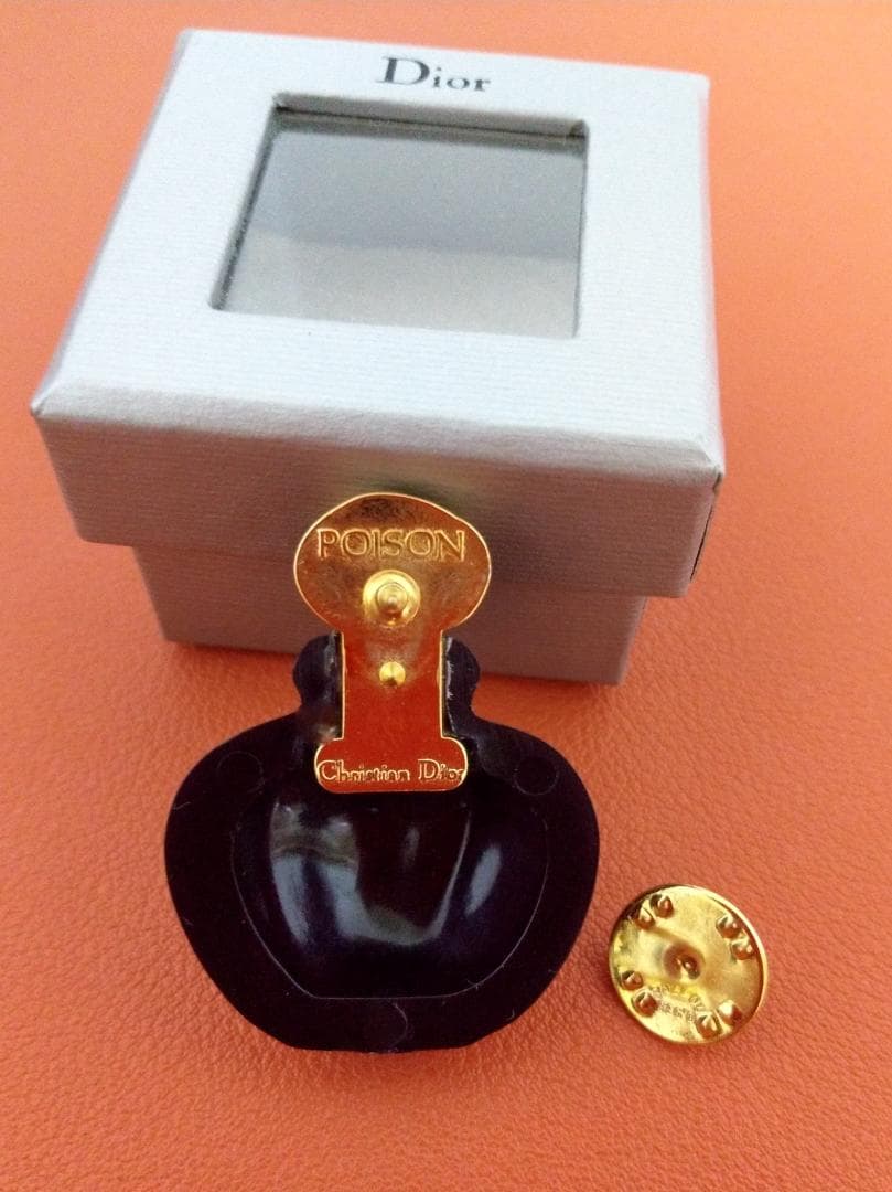 超稀少！　ディオール　プアゾン　ピンブローチ