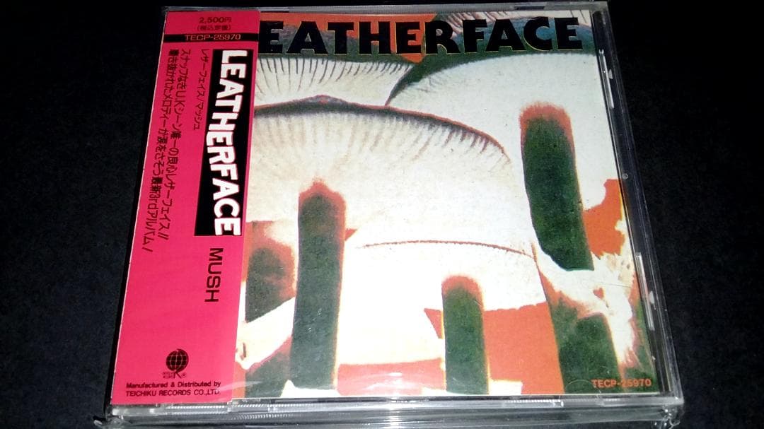 廃盤　レザーフェイス　mush　送料無料　LEATHERFACE