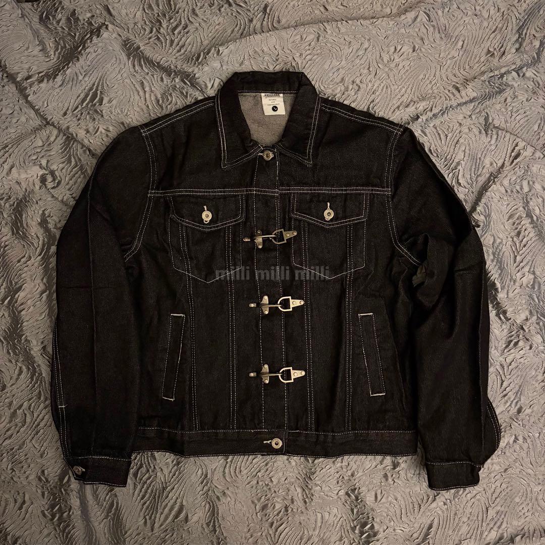 短丈 ファイヤーマンジャケットdenim jacket