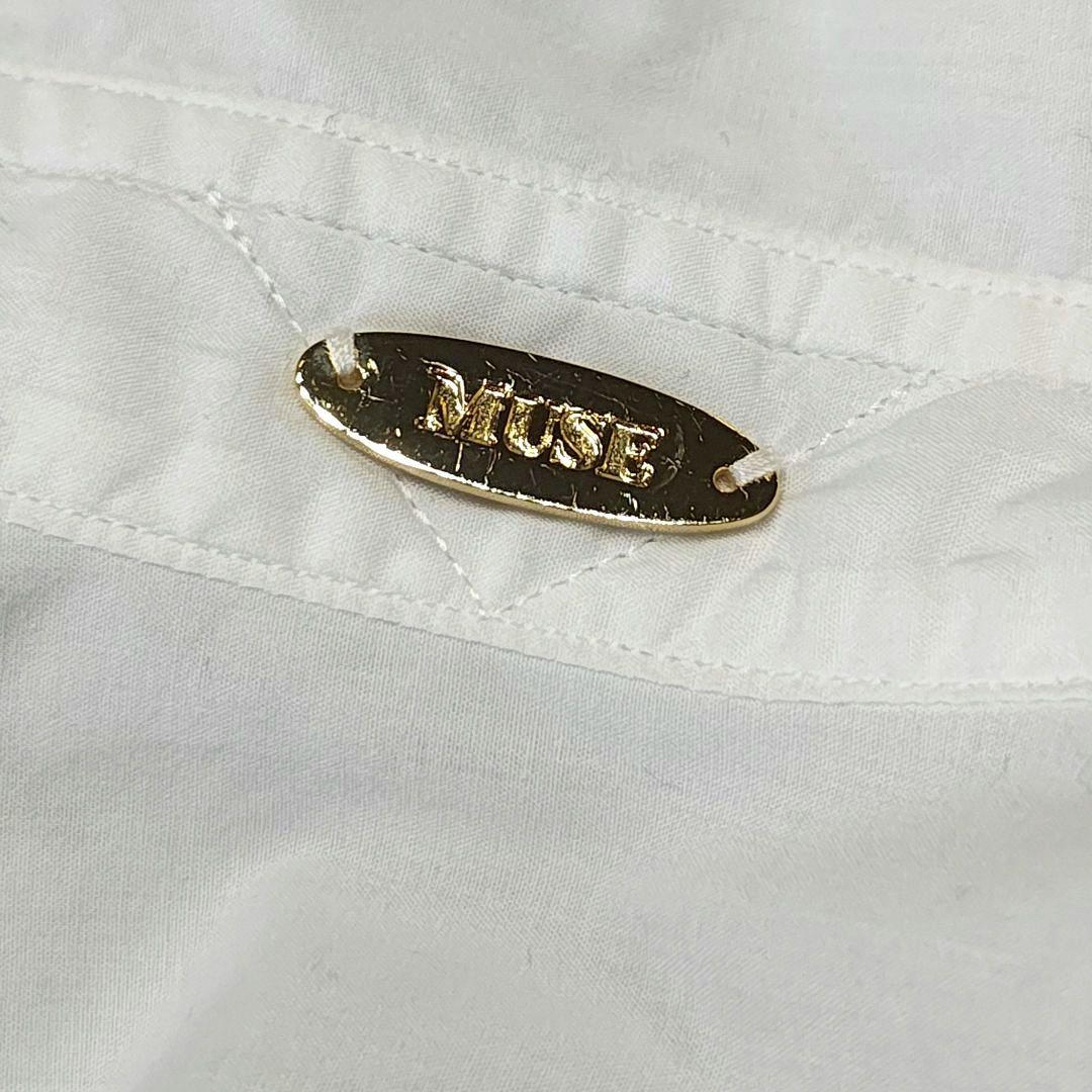 美品 MUSE de Deuxieme Classe ワイヤーウォッシュシャツ
