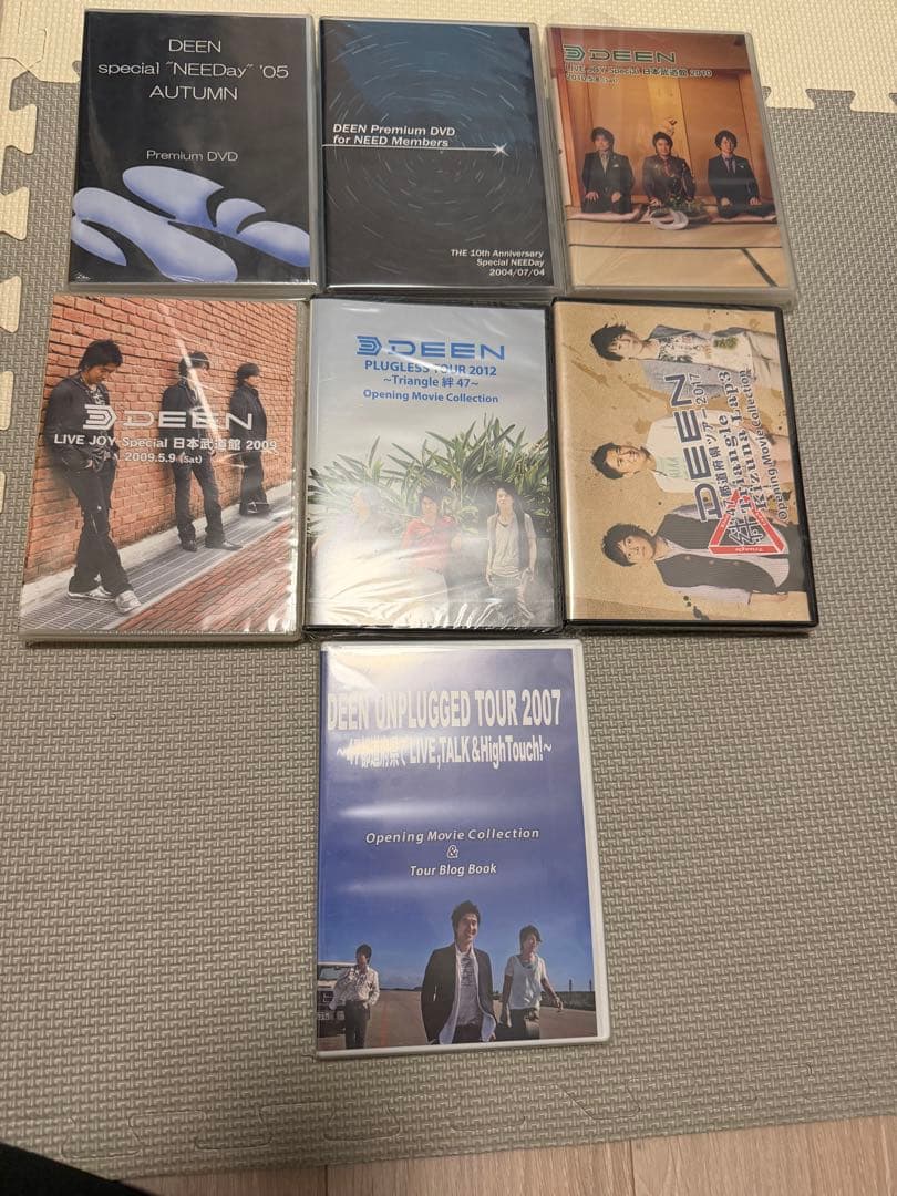 【未開封品多数】DEEN非売品DVDまとめて7枚　/ファンクラブ　FC