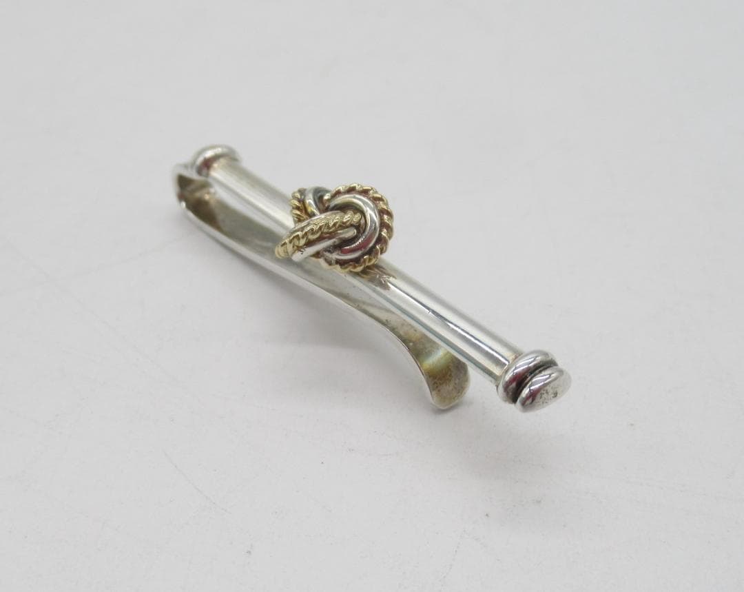 ティファニー　タイピン SV925 / 750 刻印有　中古品