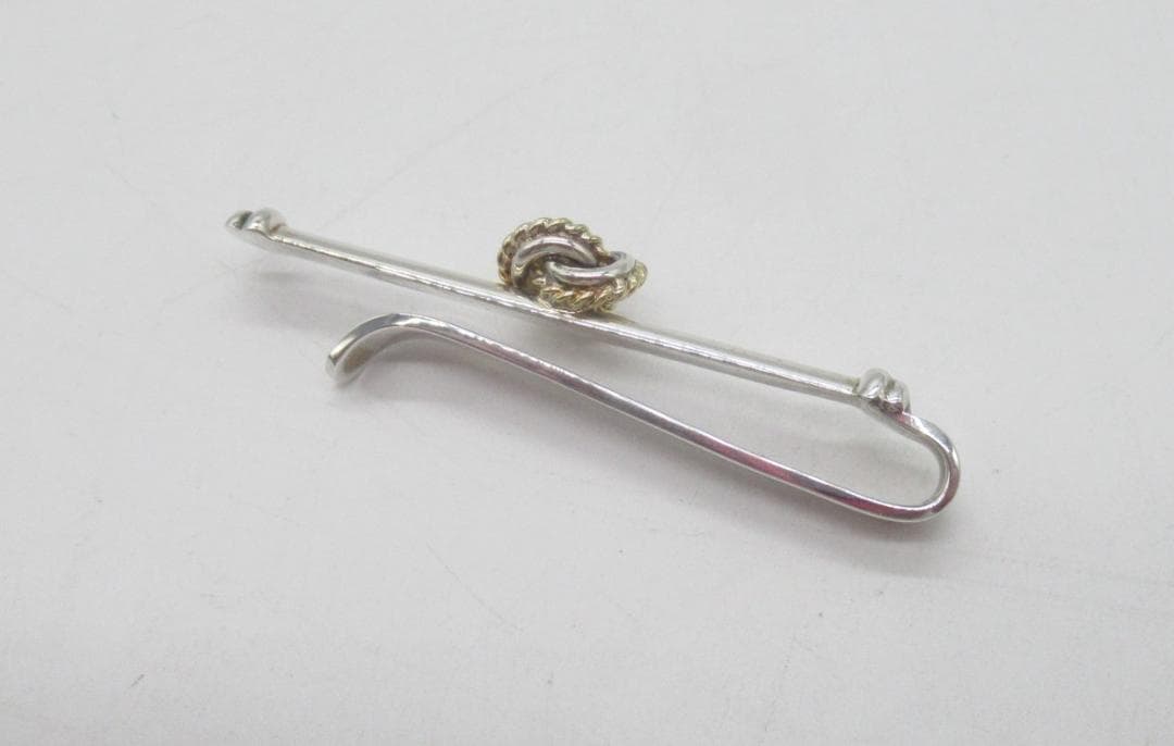 ティファニー　タイピン SV925 / 750 刻印有　中古品