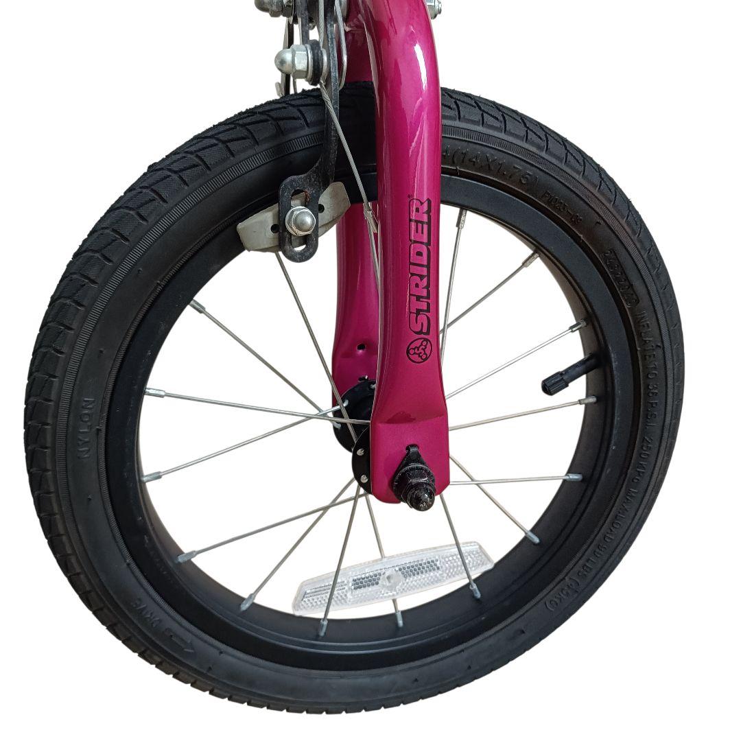 極美品✨ストライダー STRIDER 14X フューシャピンク バランスバイク