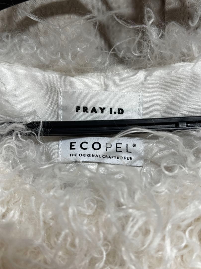 FRAY I.D ECOPELショートファーコート