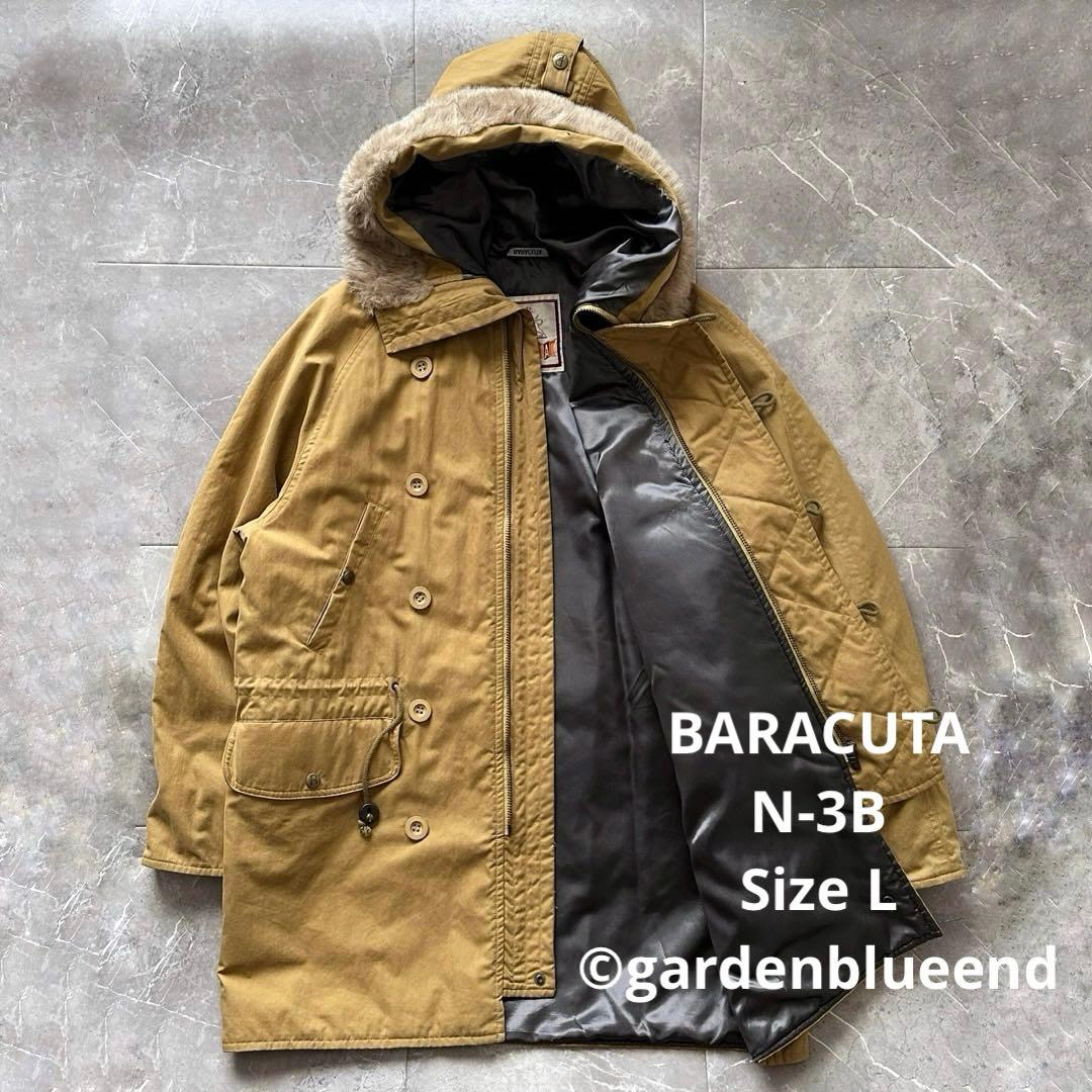 BARACUTA N-3B ミリタリー フライトジャケット コート サイズL