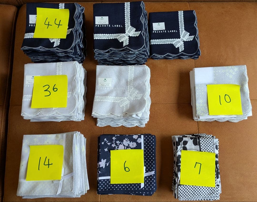 PRIVATE　LABEL　ハンカチまとめ買い