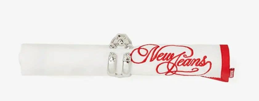 newjeans公式 NUDAKE NAPKIN & HOLDER&ケーキナイフ