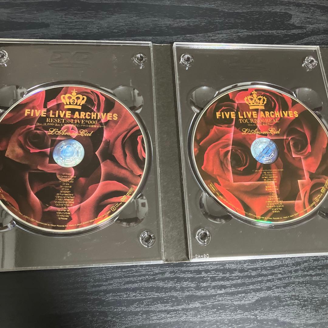 L'Arc〜en〜Ciel FIVE LIVE ARCHIVES1 ラルクDVD