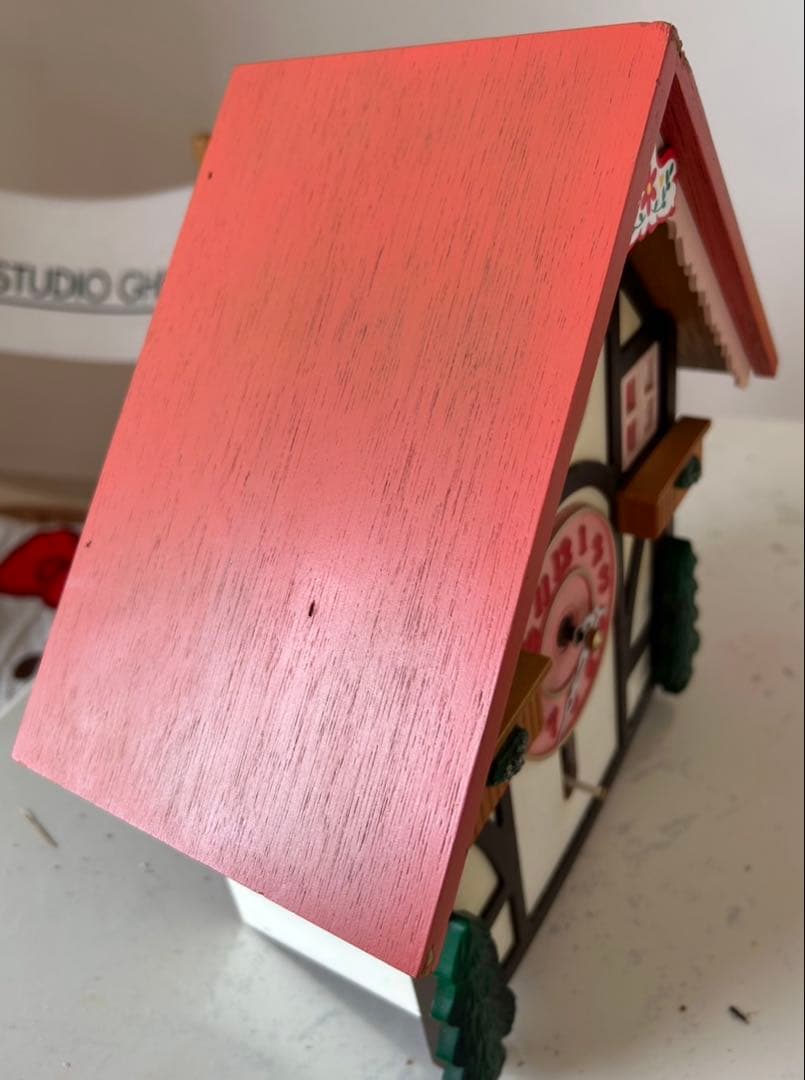 【レア・取扱説明書(保証書)つき】ハローキティ　鳩時計　掛け時計