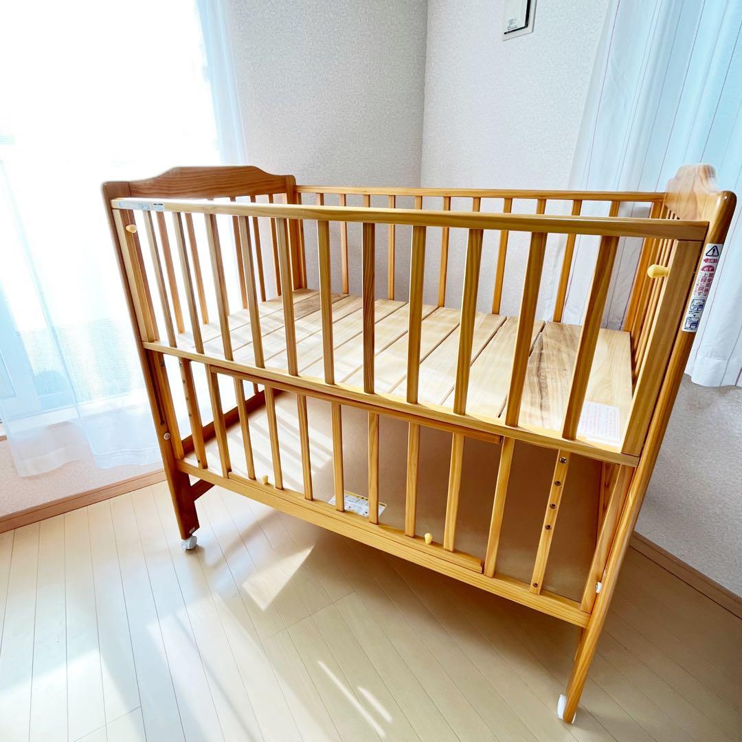 【一点限り❣️】カトージ　ベビーベッド　ハイシートベビーベッド⭐︎