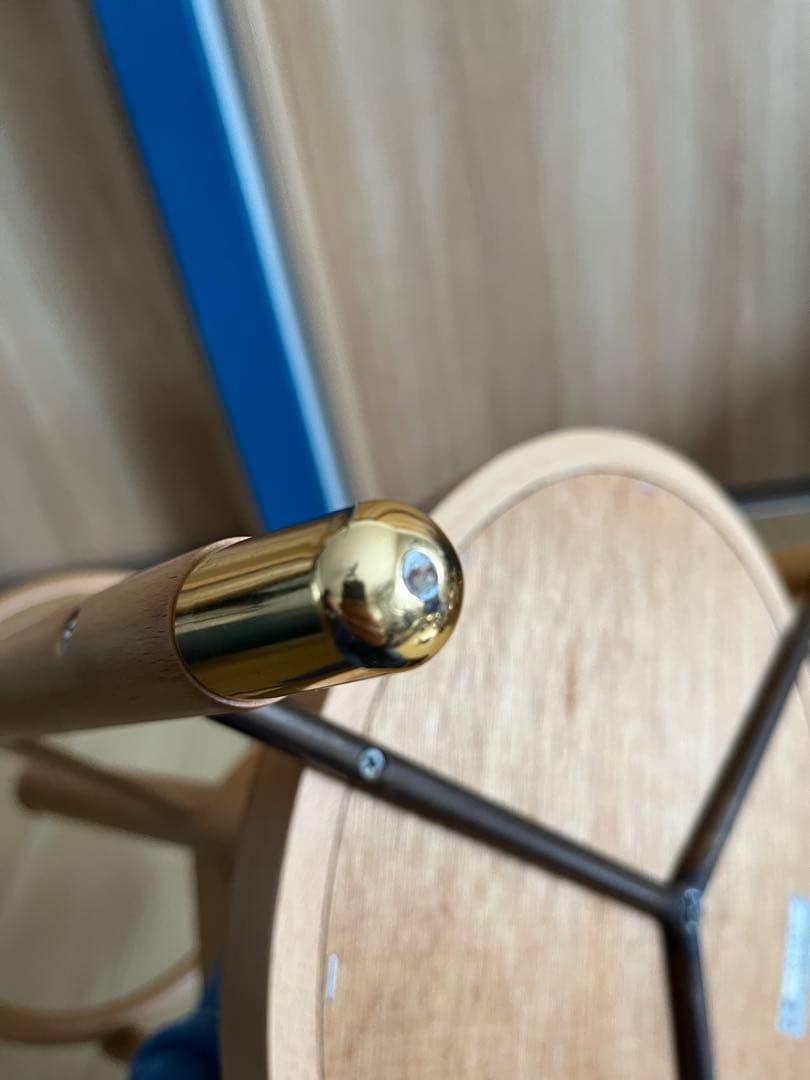 美品　秋田木工 ポールハンガー コートハンガー コート掛け