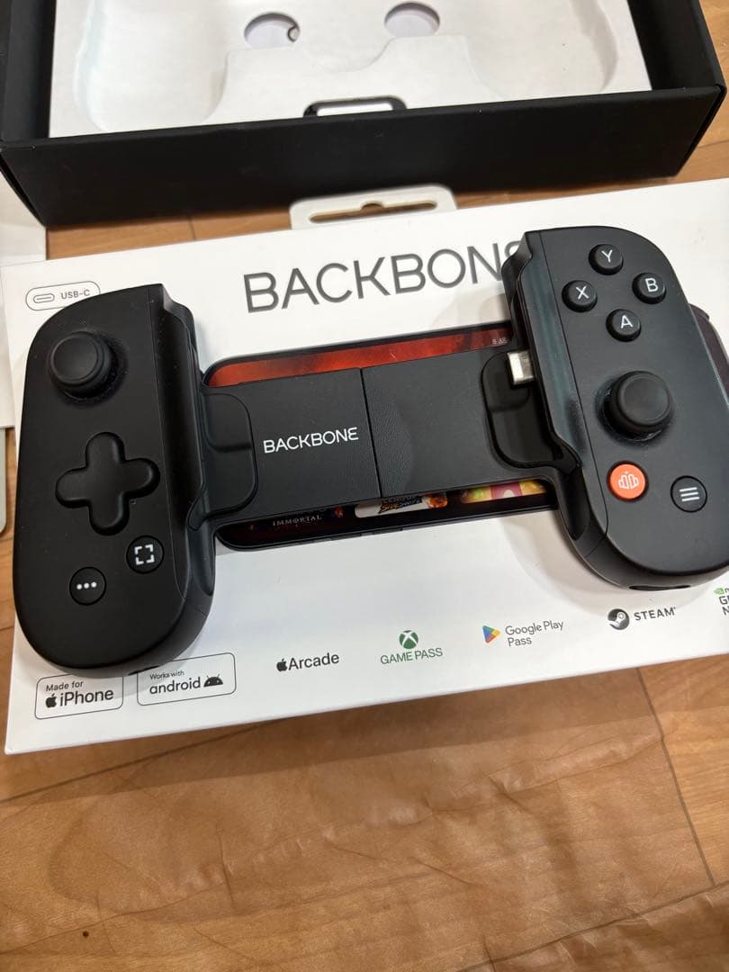 BACKBONE USB C モバイルゲーミングコントローラ　 第2世代