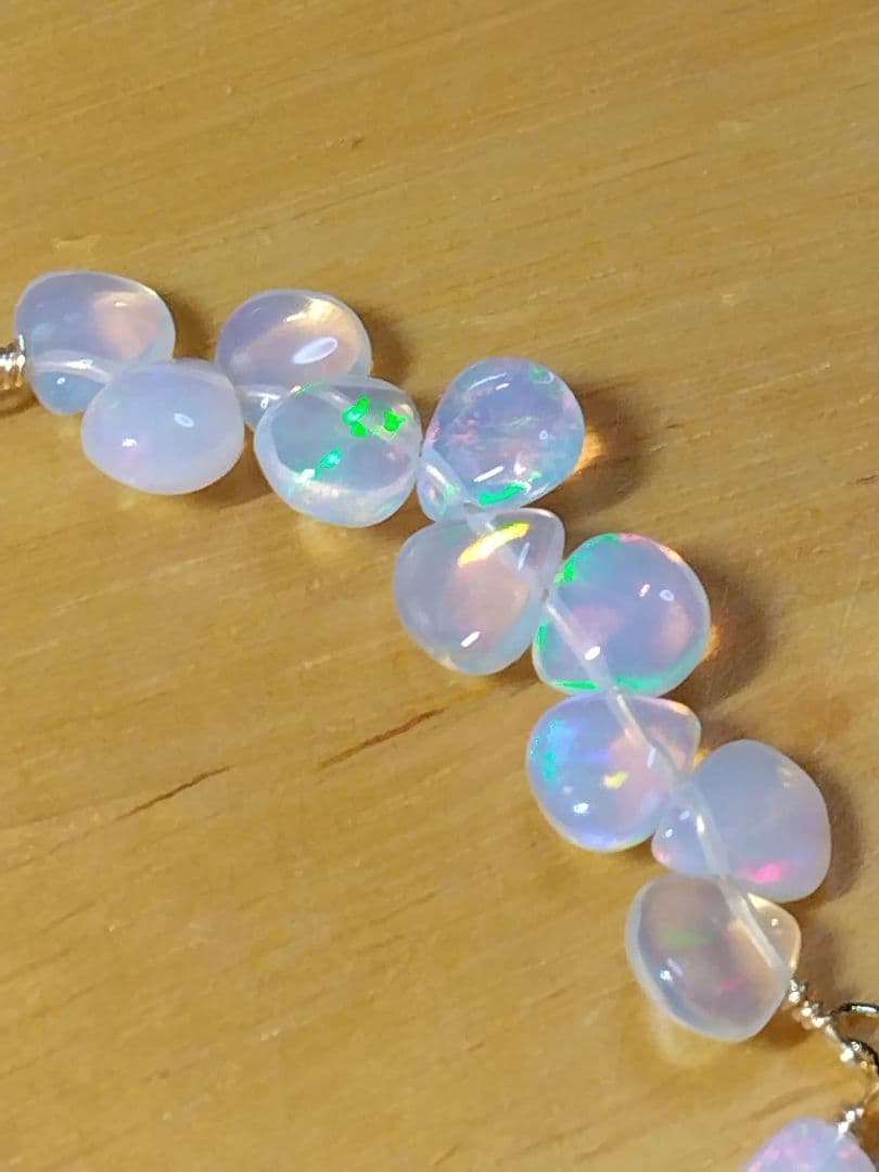 専用◆ボルダーオパール、ダイヤモンド、エメラルド、ルビーつきペンダントトップ