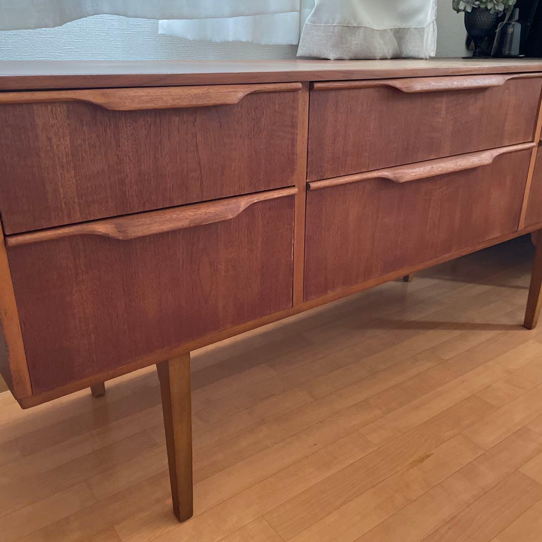 北欧ヴィンテージ　2段チェスト家具