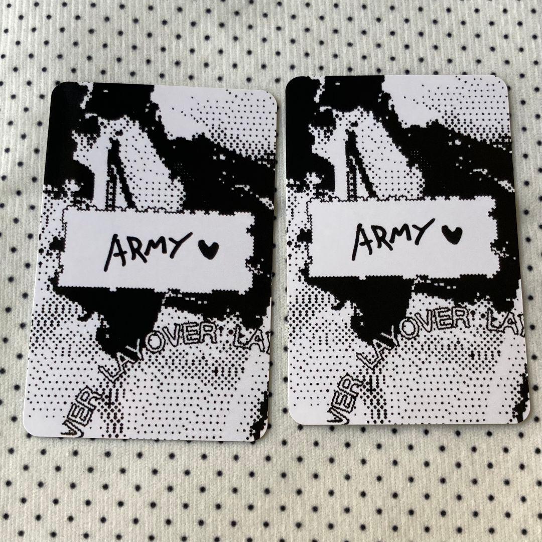 BTS Layover 特典 ポストカード サノク トレカ 2枚