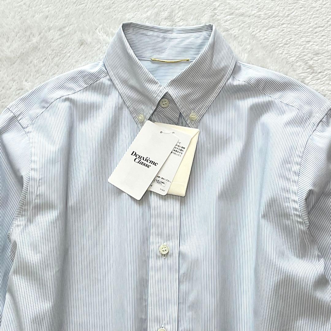 ドゥーズィエムクラス　シャツ　ストライプ　タグ付き　定価 39600円