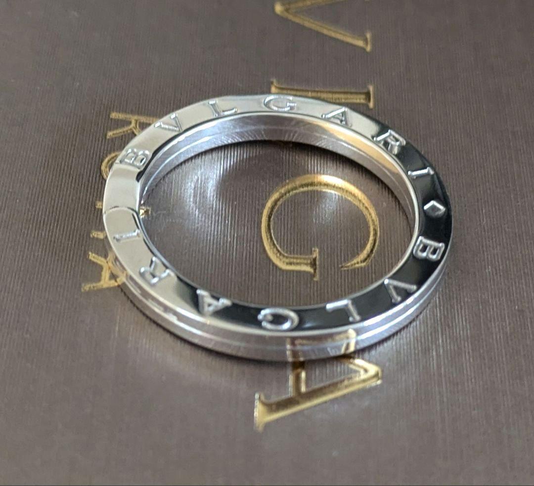 最終お値下げ【極美品】ブルガリ キーリング シルバー正規品 ネックレス ケース付