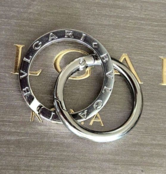 最終お値下げ【極美品】ブルガリ キーリング シルバー正規品 ネックレス ケース付