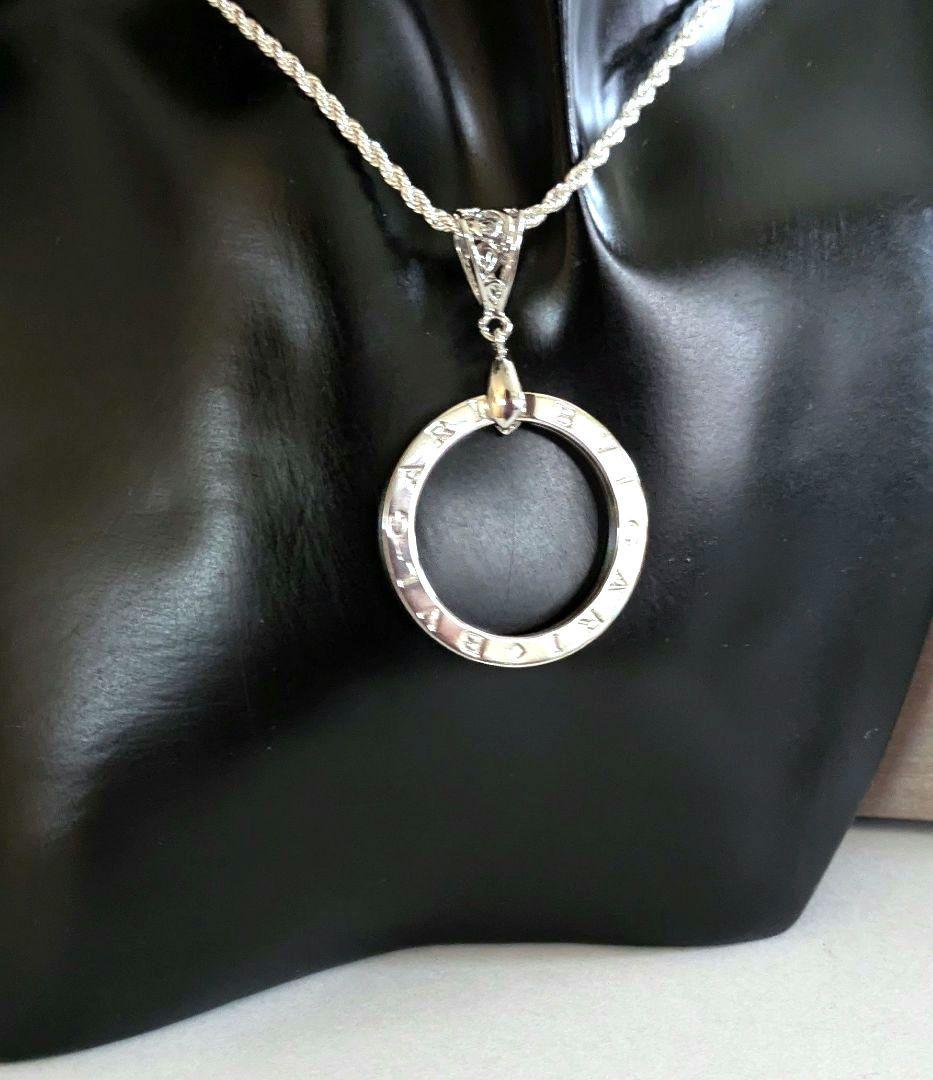 最終お値下げ【極美品】ブルガリ キーリング シルバー正規品 ネックレス ケース付