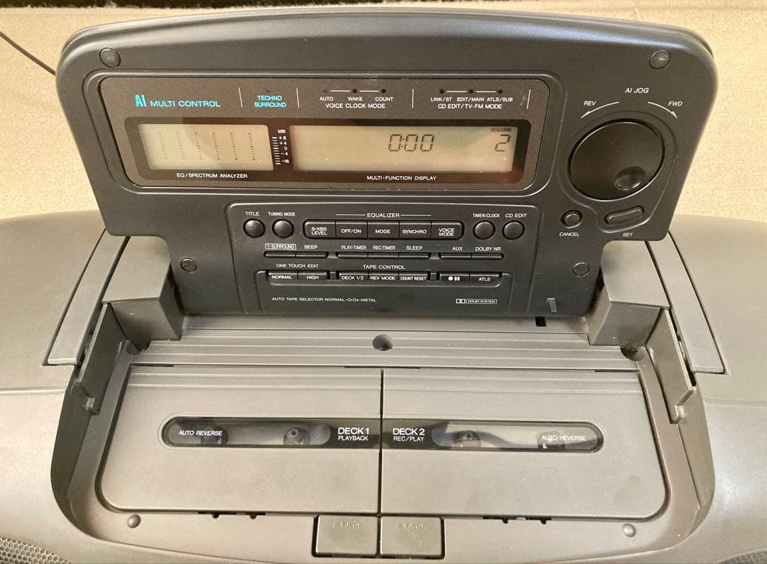 パナソニック RX-DT909 バブカセ コブラトップ CDラジカセ