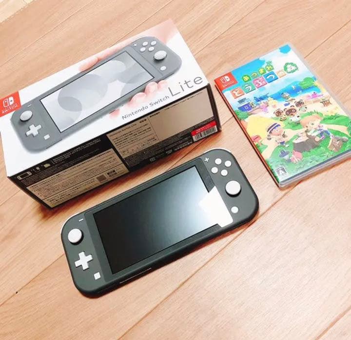 Switch ライト グレー あつまれどうぶつの森セット